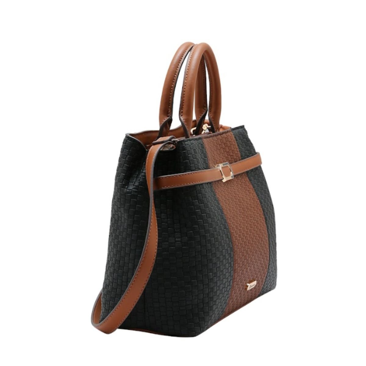 Bolsa Feminina Chenson Duo Colors 85263 Preto Preto 2