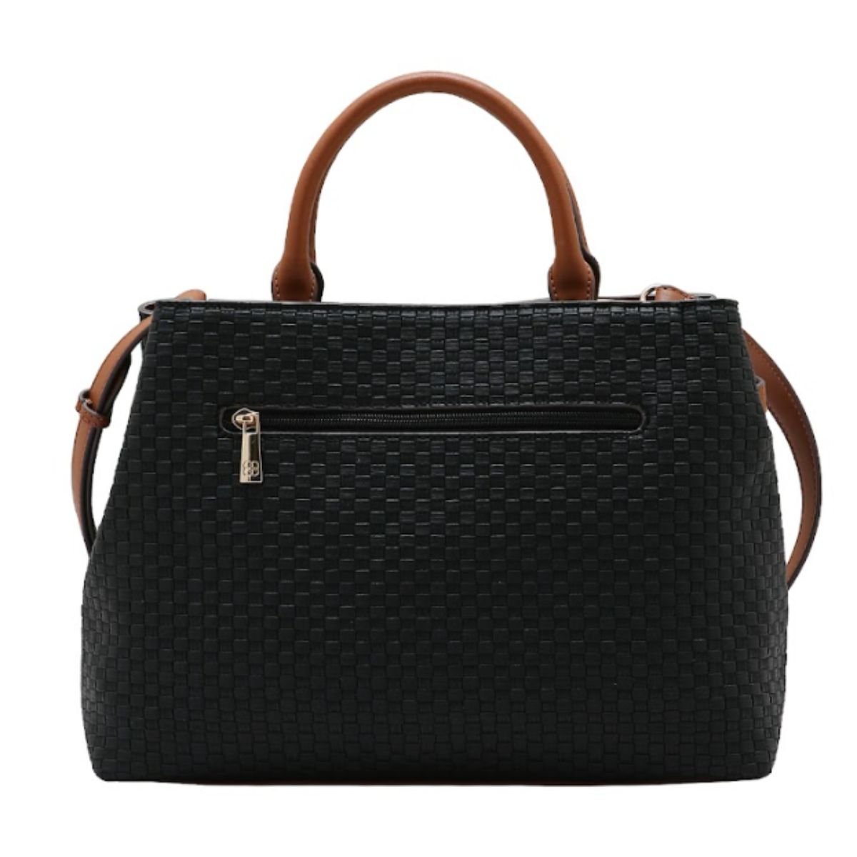 Bolsa Feminina Chenson Duo Colors 85263 Preto Preto 3