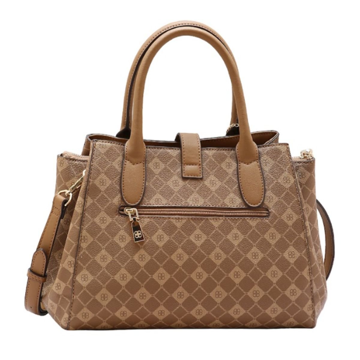 Bolsa Chenson Monograma Elemento Gráfico 85385 Bege Bege 3