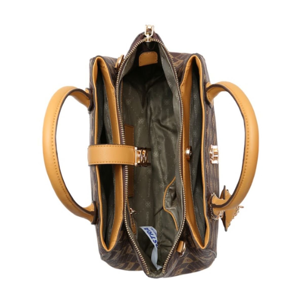 Bolsa Chenson Monograma Elemento Gráfico 85385 Bege Bege 4