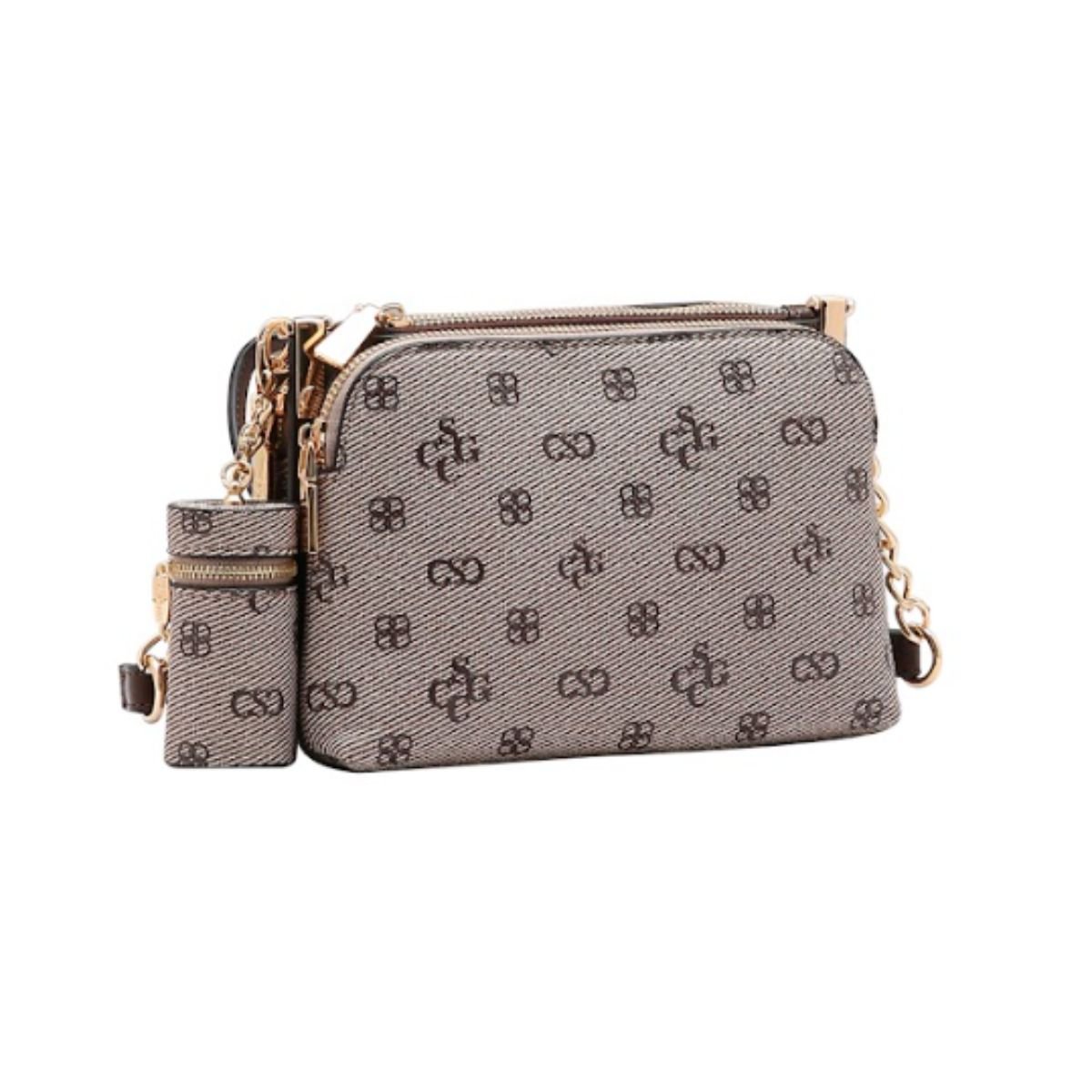 Bolsa Chenson Monograma Atemporal 85417 Marrom