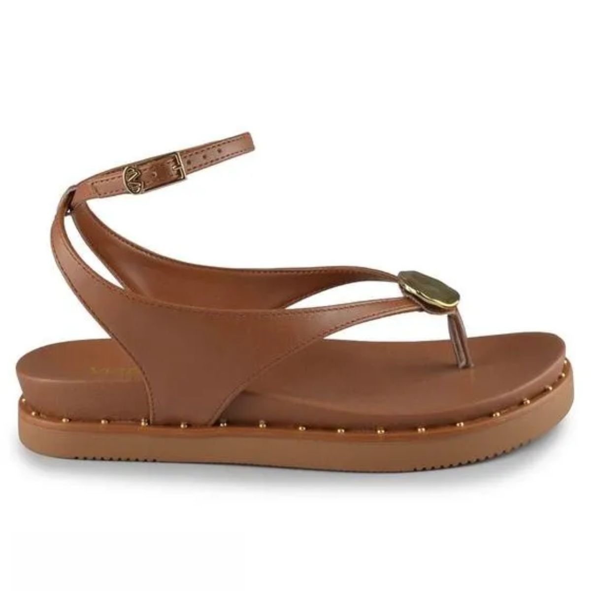 Sandália Papete Feminina Via Marte 169019 Marrom