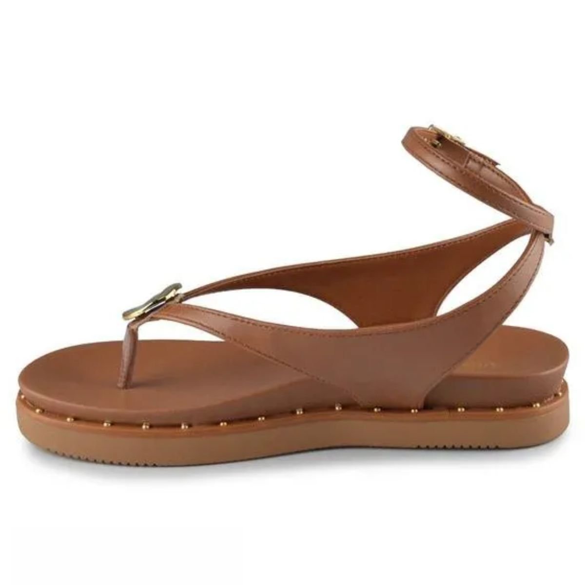 Sandália Papete Feminina Via Marte 169019 Marrom Marrom 3