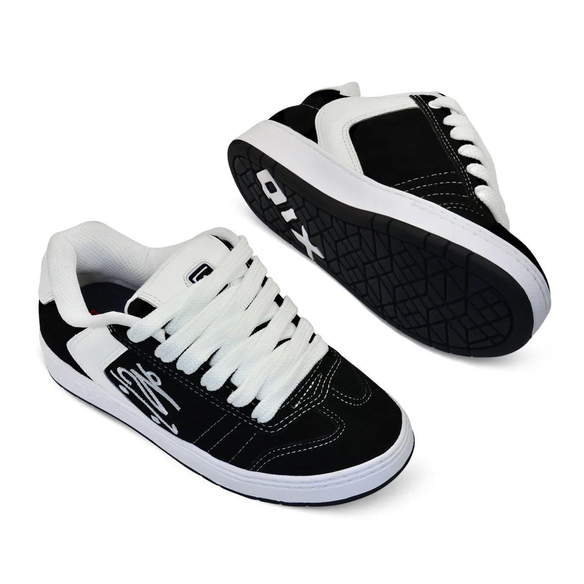 Tênis Qix Chorão Lado B 52010026 Preto Preto/Branco 4