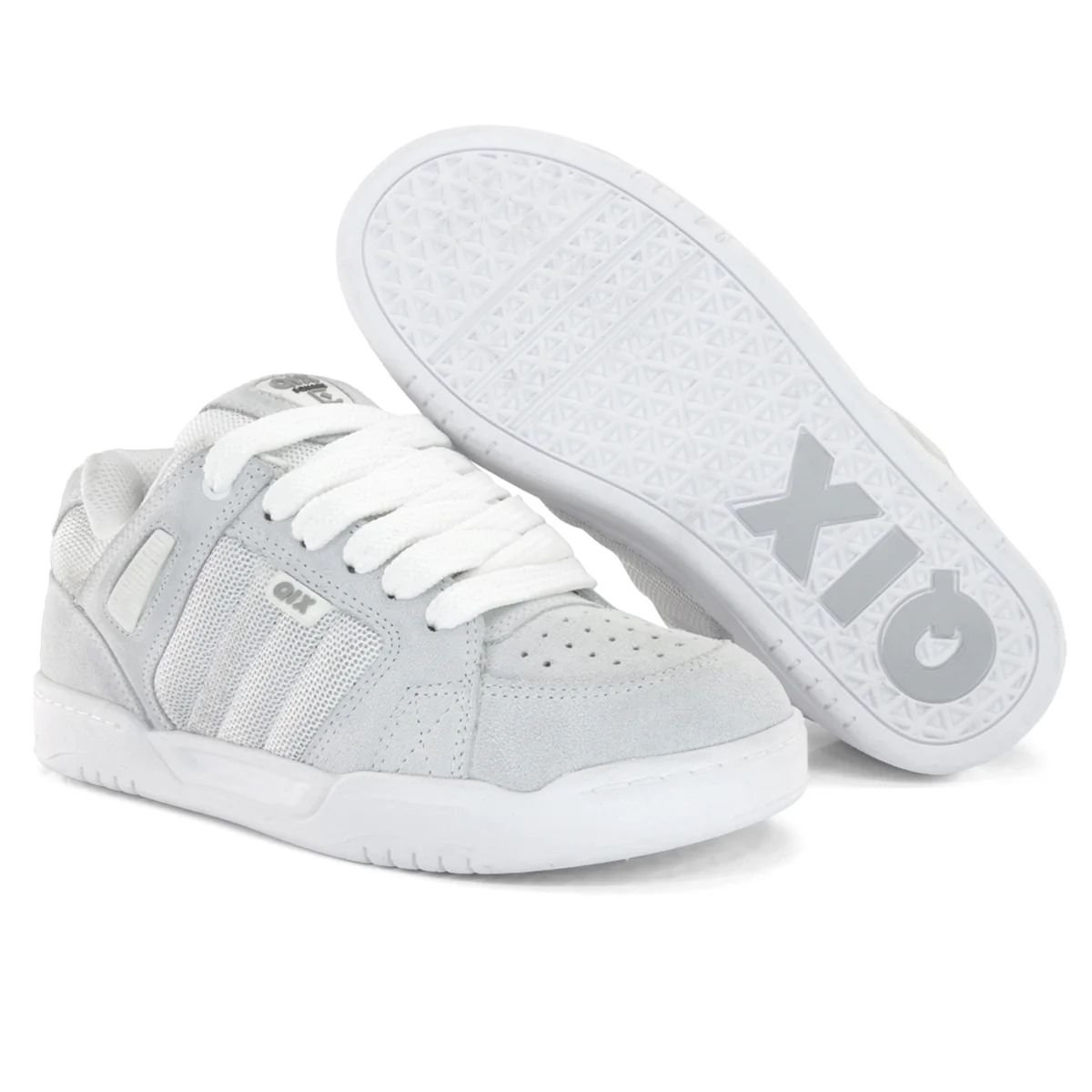 Tênis Qix Square Suede 52010031 Cinza Cinza 3