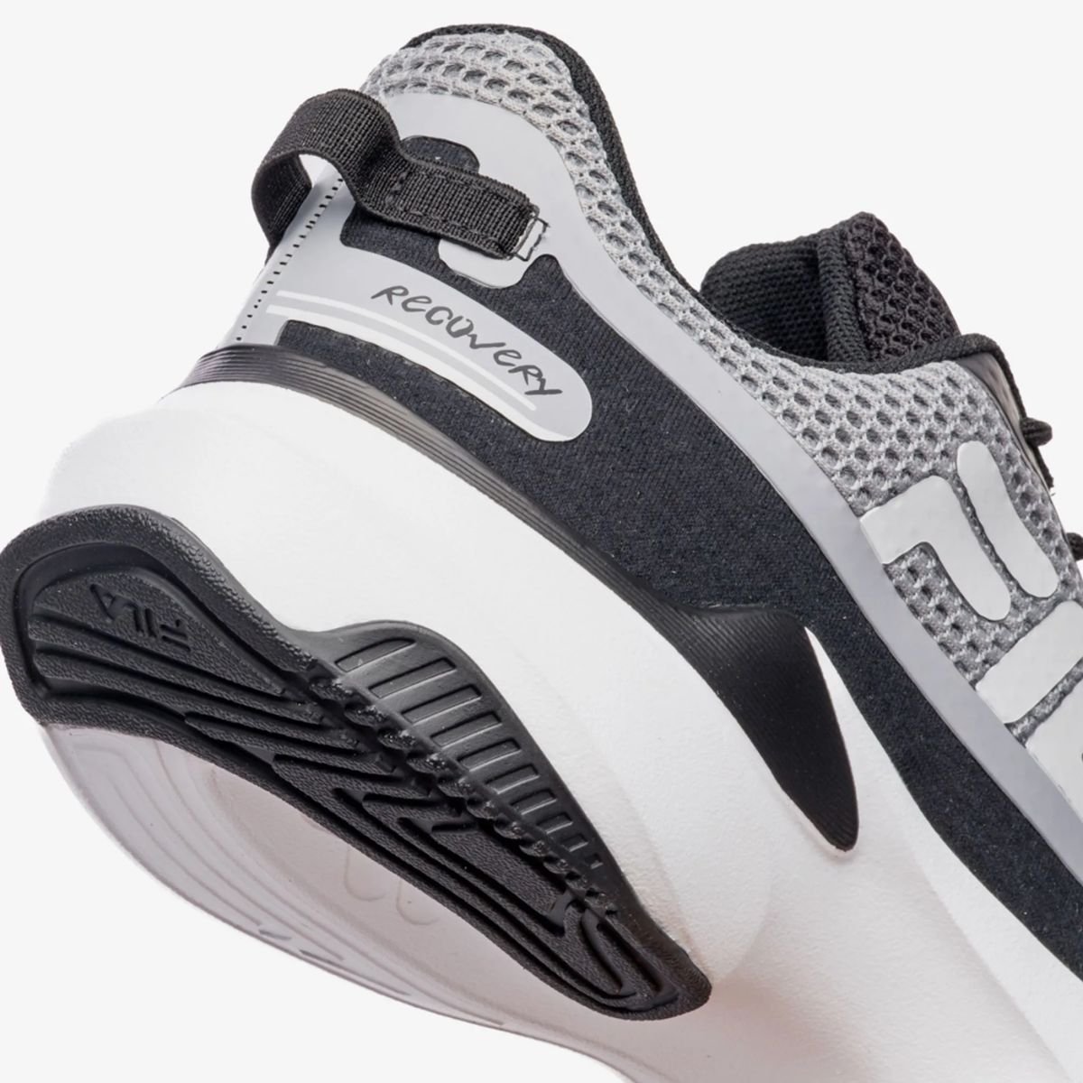 Tênis Esportivo Masculino Fila Recovery Cinza  Cinza 8
