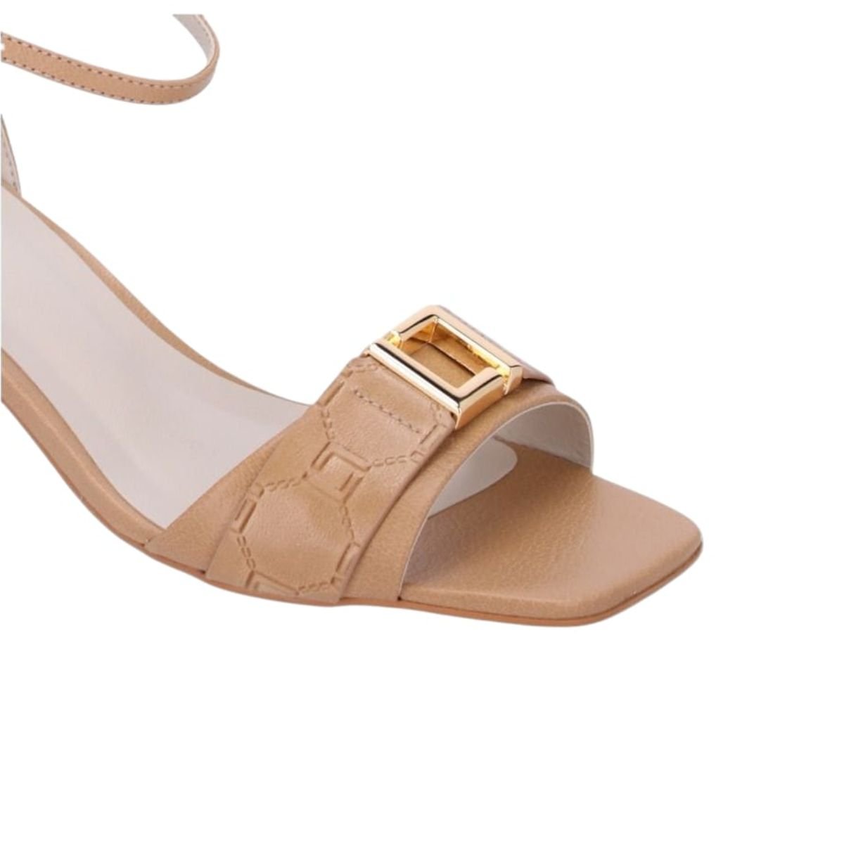 Sandália em Couro de Salto Lux Butter Luz Da Lua 80410026 Bege Bege 4