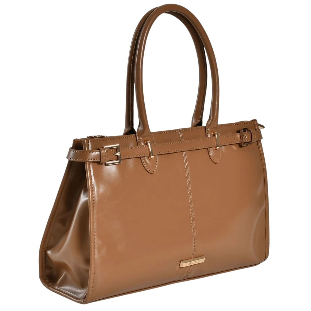 Bolsa Tote Feminina Via Marte B1-307 Bege Bege 2