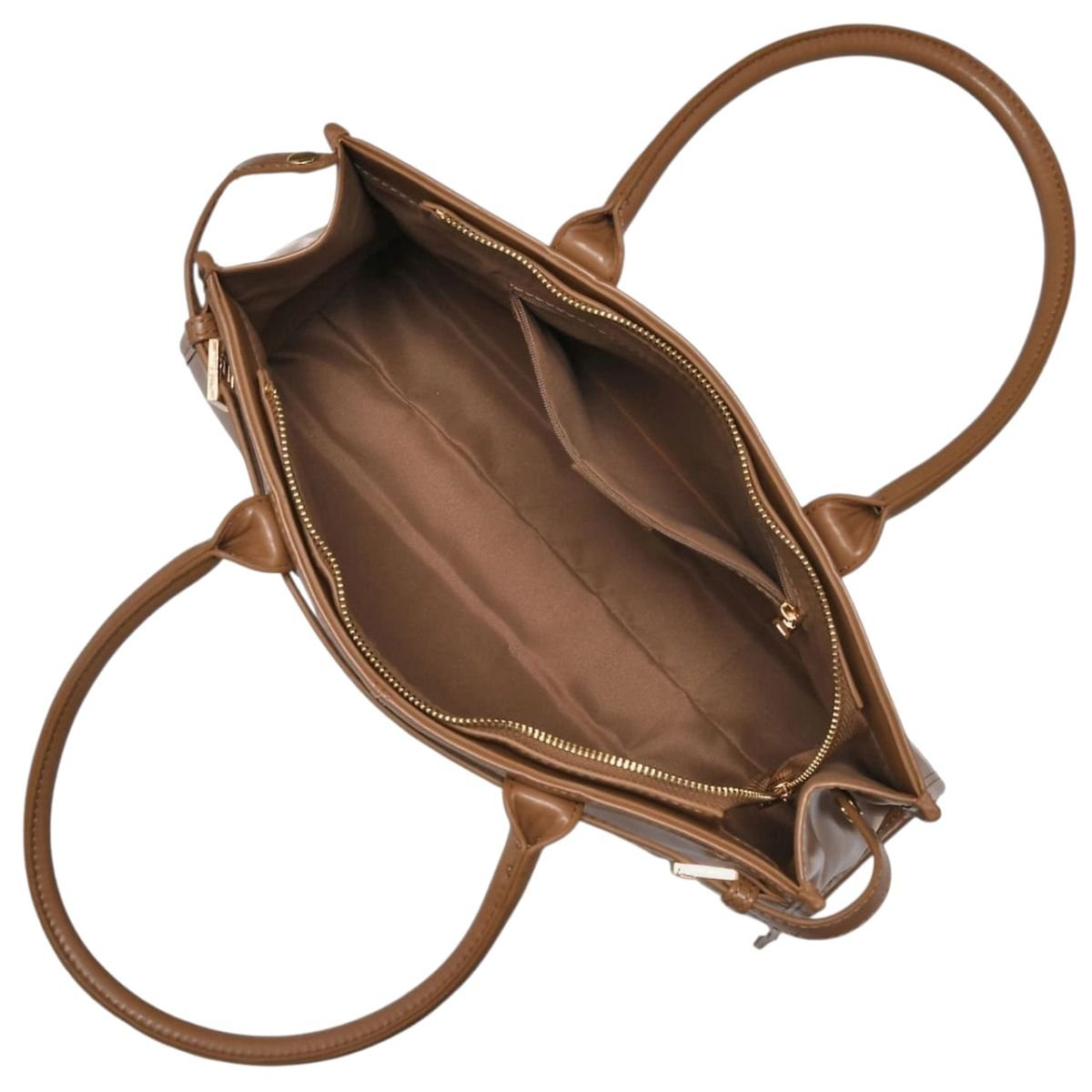 Bolsa Tote Feminina Via Marte B1-307 Bege Bege 3