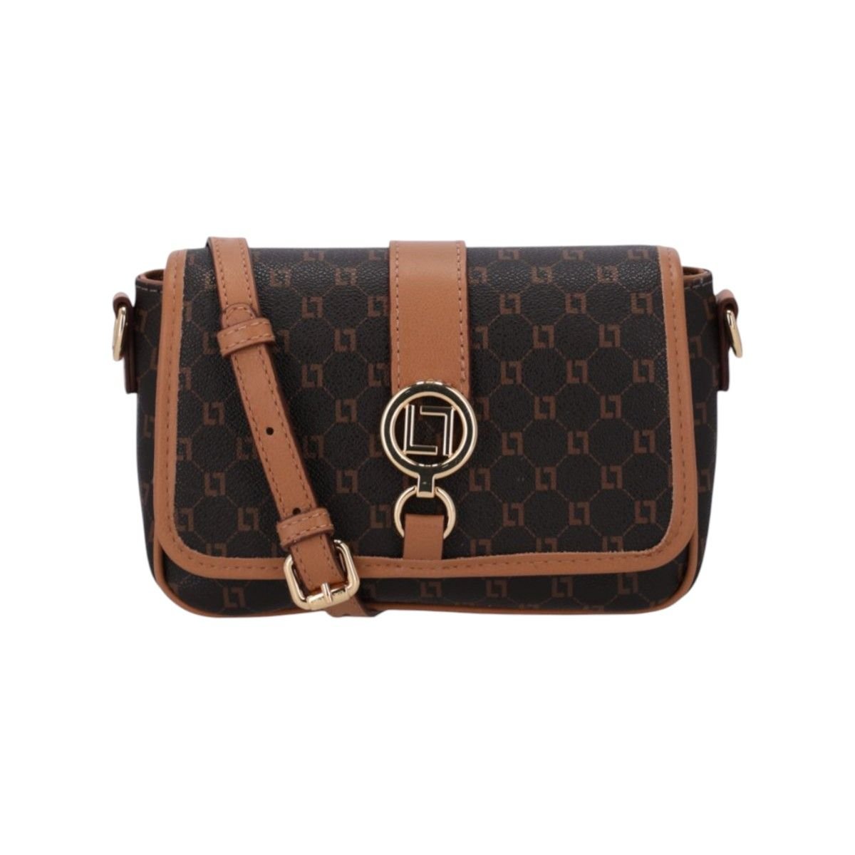 Bolsa Satchel Pequena Monograma Mocca Luz Da Lua 2000760 Marrom