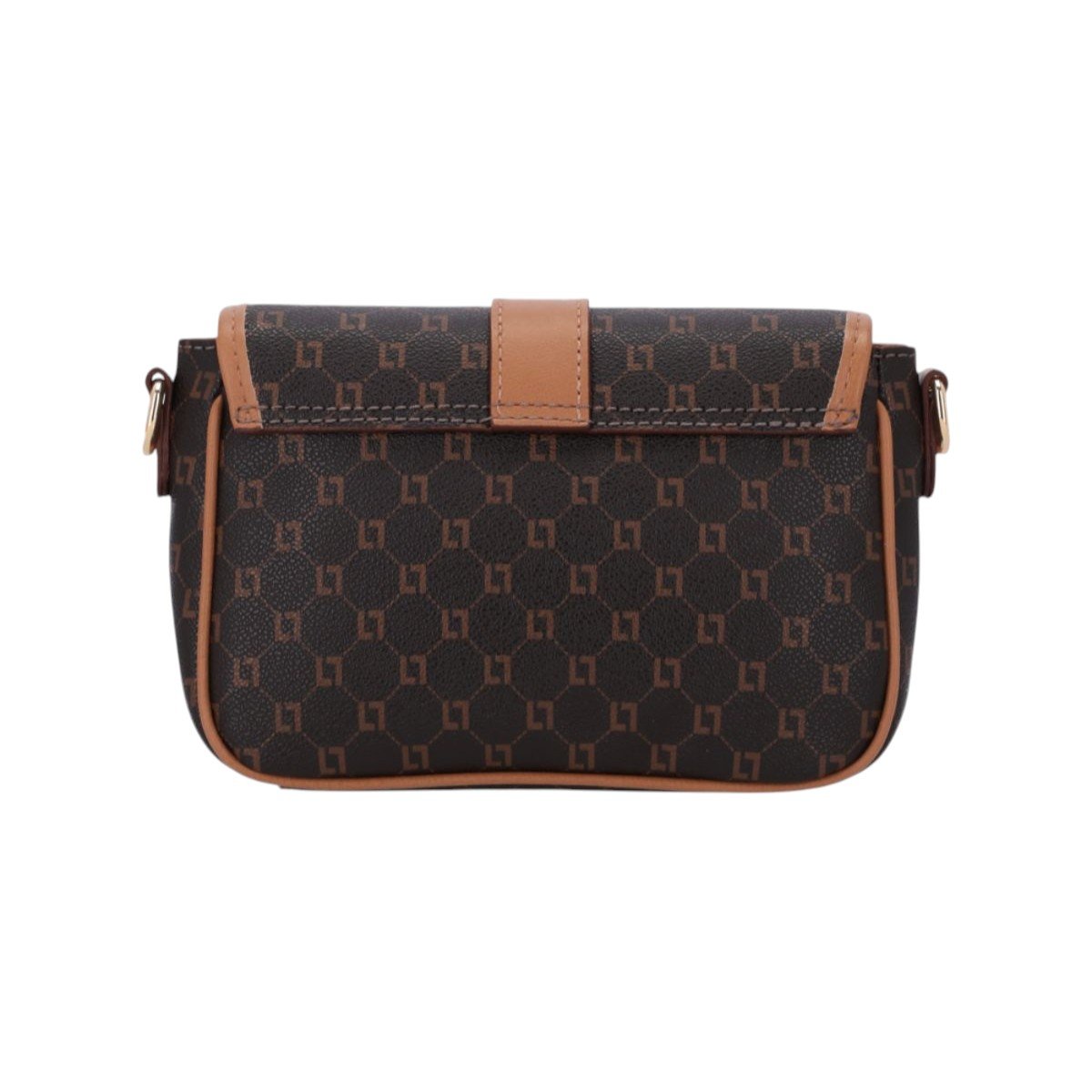 Bolsa Satchel Pequena Monograma Mocca Luz Da Lua 2000760 Marrom Marrom 3