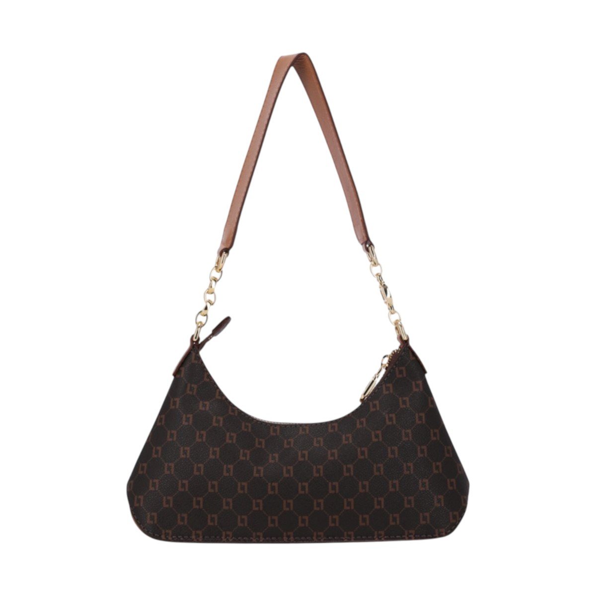 Bolsa Baguete Pequena Monograma Mocca Luz Da Lua 2000752 Marrom Marrom 3