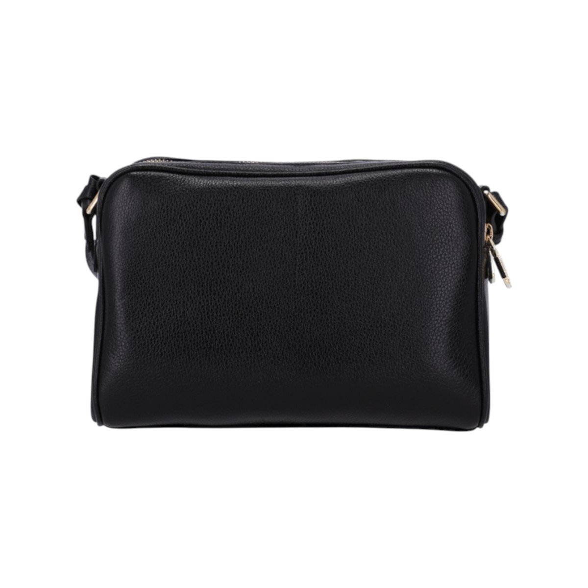 Bolsa em Couro Tiracolo Média Luz Da Lua 10005324 Preto Preto 3