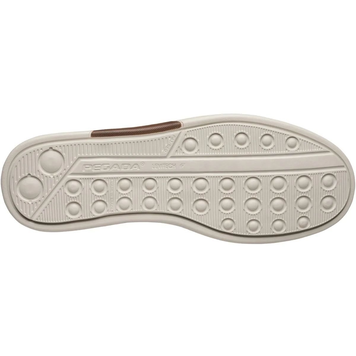 Mocassim Masculino em Couro Pegada 142304 Bege Bege 5