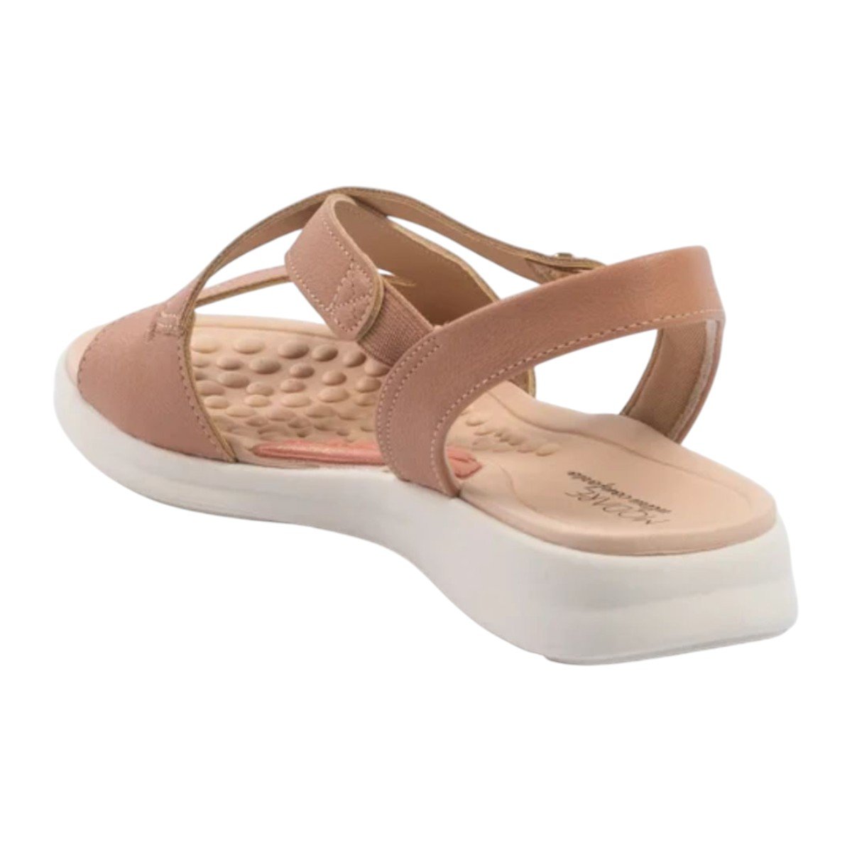 Sandália Ultra Conforto Massageadora Modare 7174121 Bege Bege 4