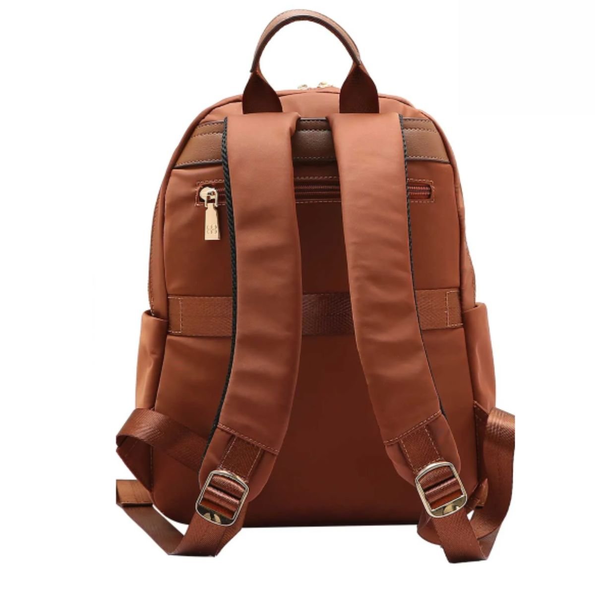 Mochila Feminina Chenson Original Twill Nylon 84939 Marrom Marrom 3