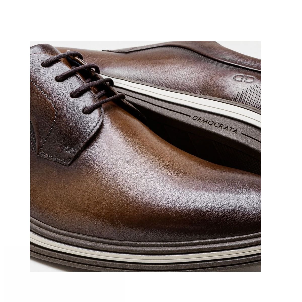 Sapato Masculino Hi-Soft 32 Dune Democrata 298201 Marrom Marrom 4