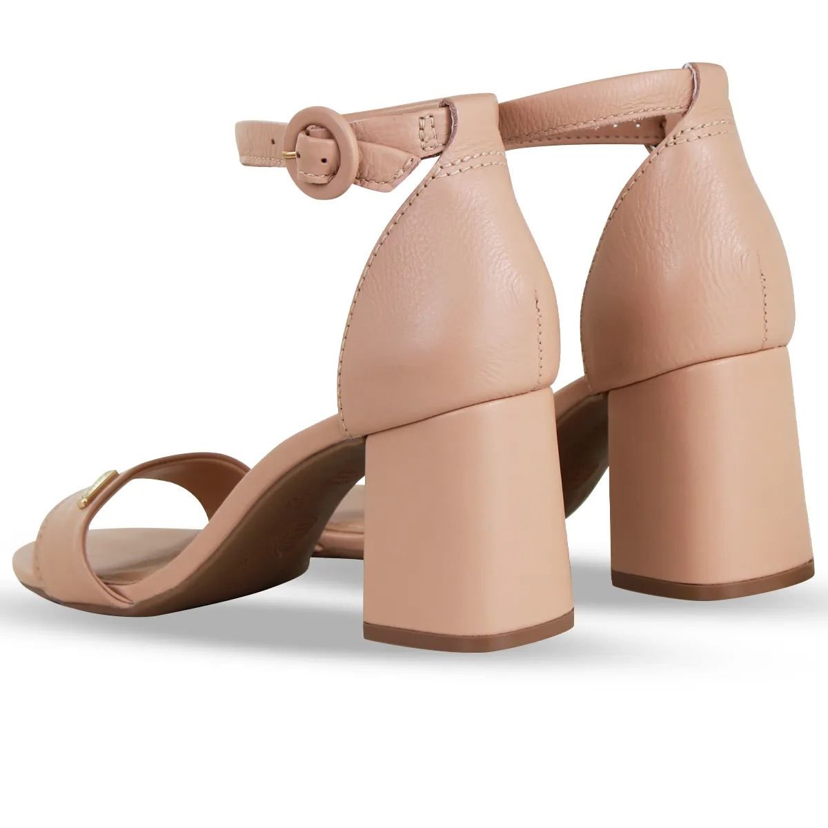 Sandália Feminina em Couro Bottero 372001 Bege Bege 3