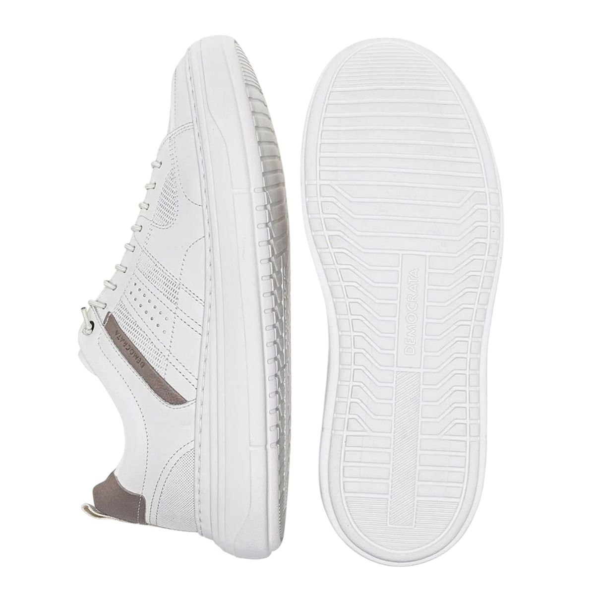 Tênis Denim Joe Ultra Light Democrta 526101 Off White Branco 3