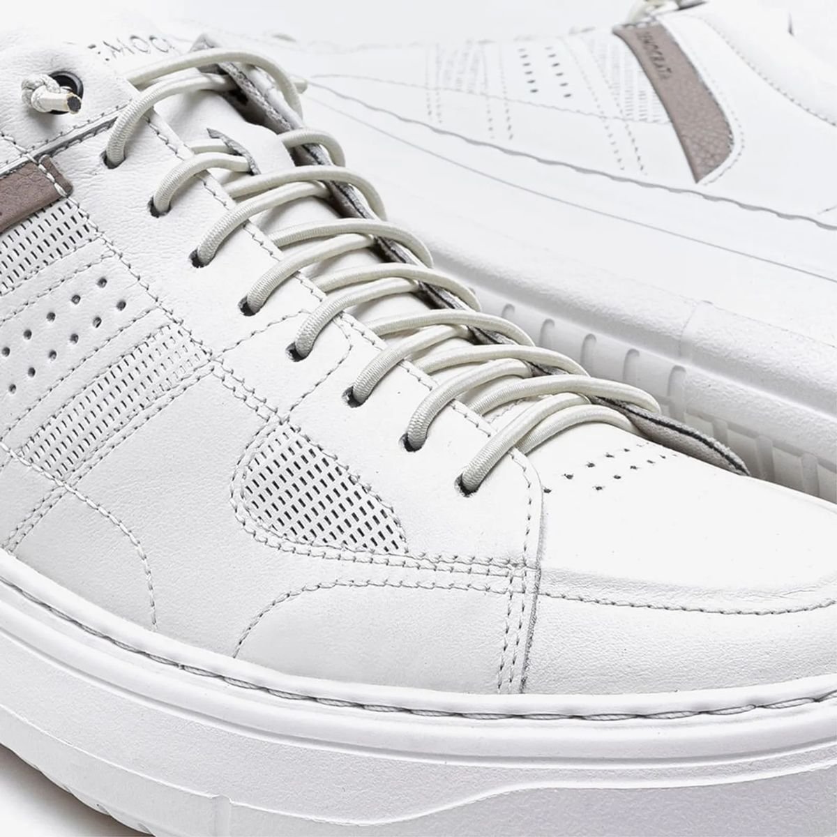 Tênis Denim Joe Ultra Light Democrta 526101 Off White Branco 4