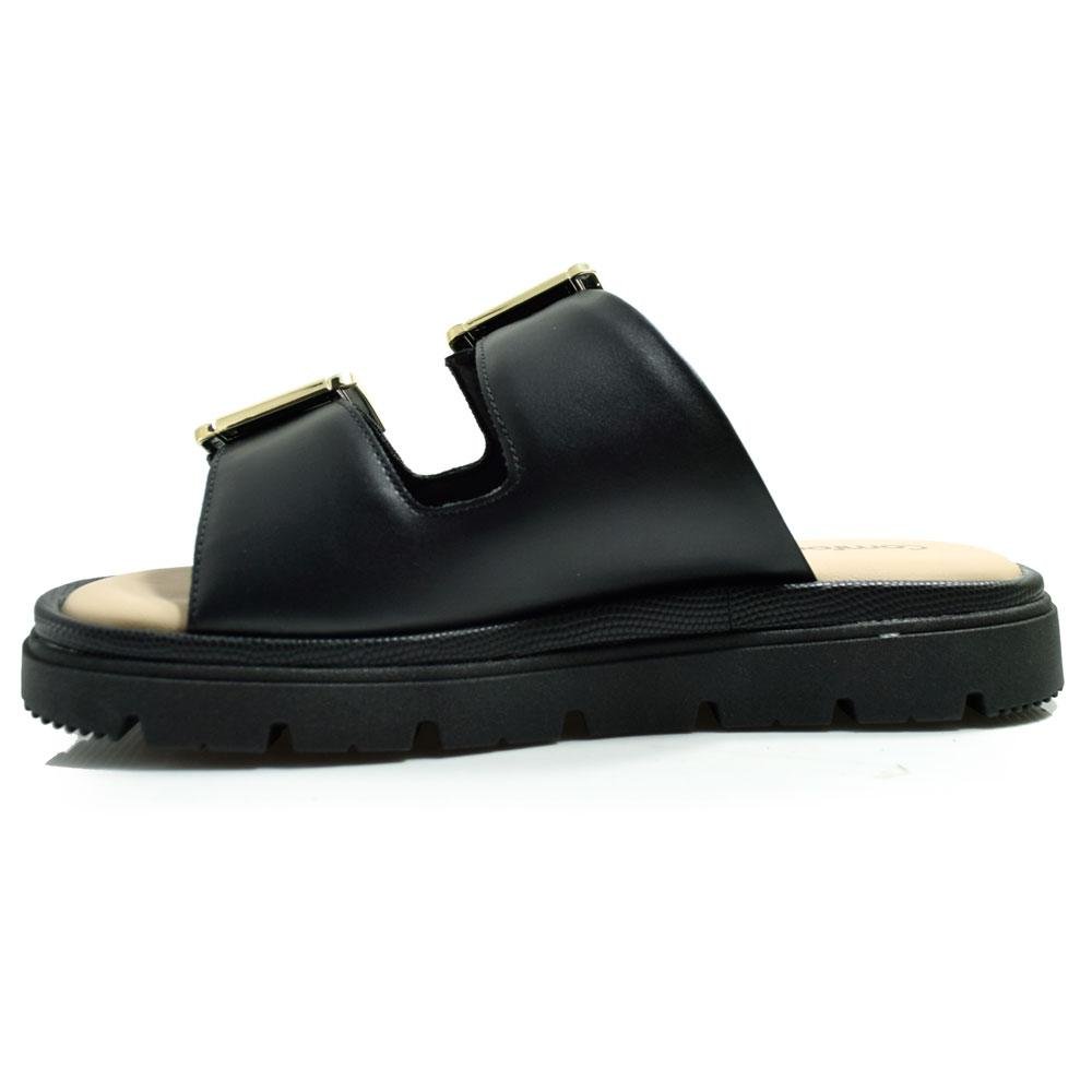 Papete Feminina Comfortflex 24-46402 Preto 5