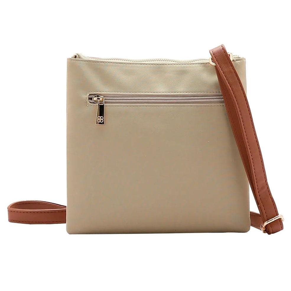 Bolsa Transversal Feminina Chenson 3184589 Bege 3
