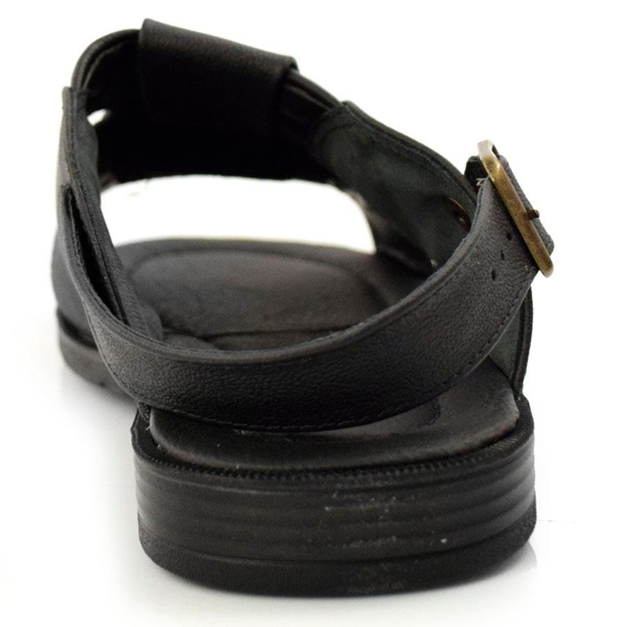 Chinelo de Couro Masculino Italianinho 34302 Preto 4