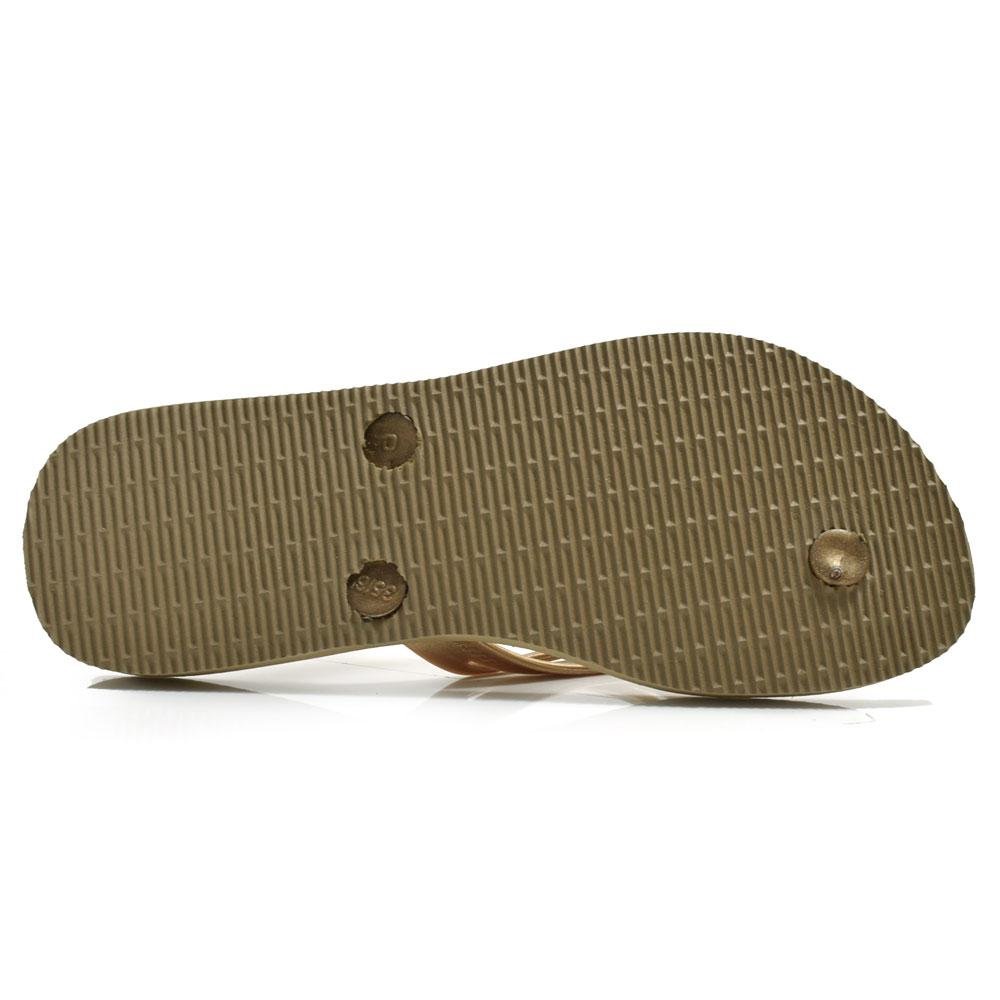 Chinelo Feminino Havaianas Elegance Print 4148804 Bege 5