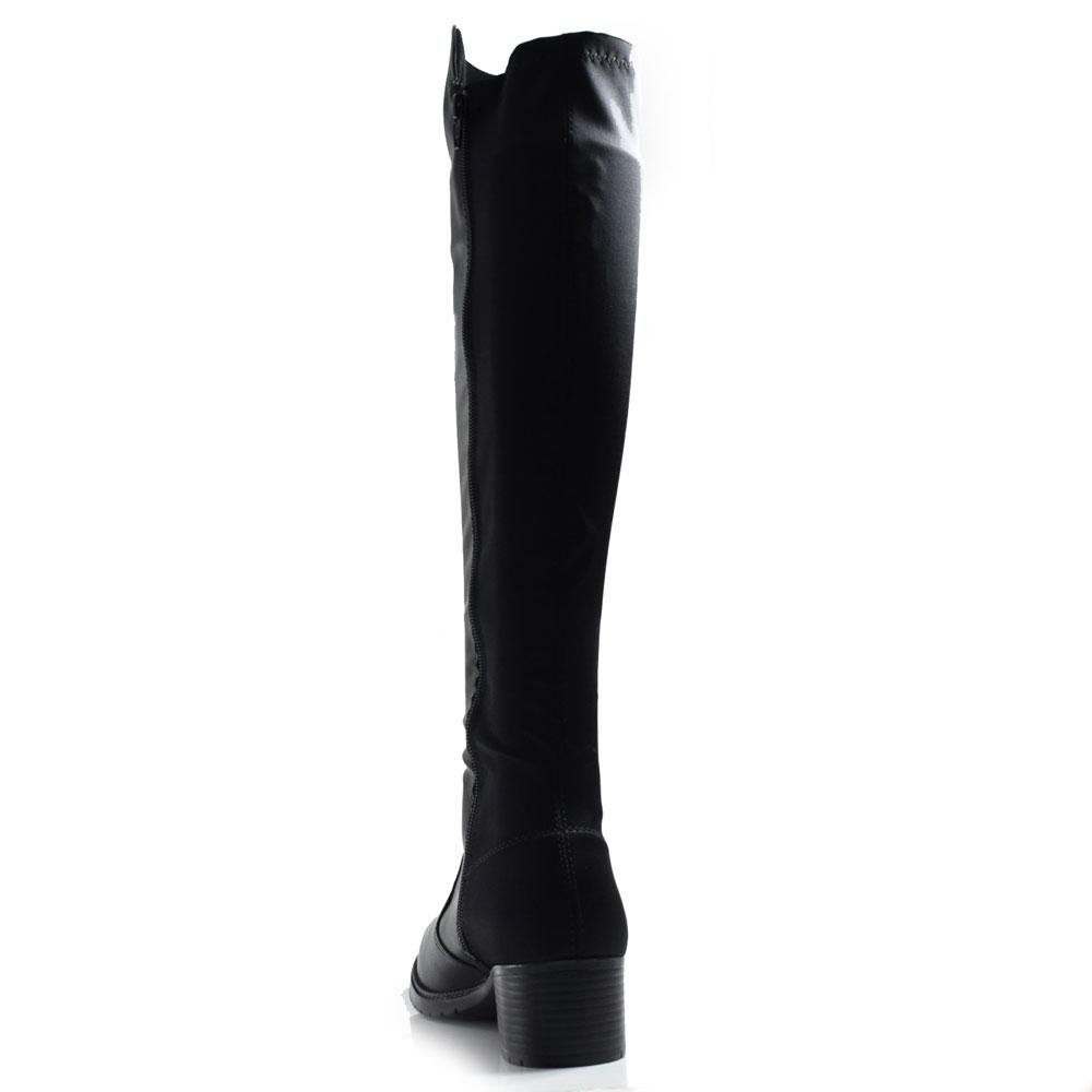 Bota Over Knee Feminina Mississipi ME123 Preto 3