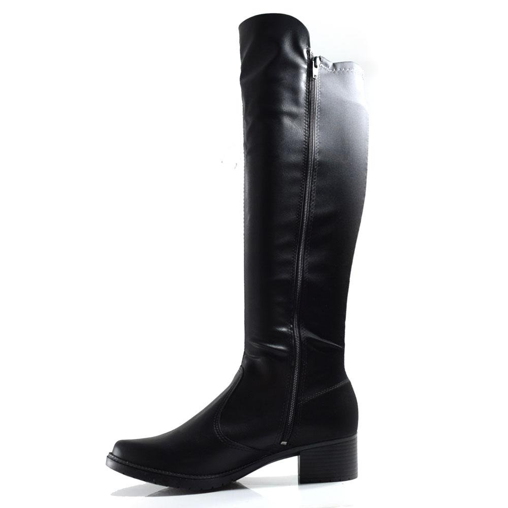 Bota Over Knee Feminina Mississipi ME123 Preto 4
