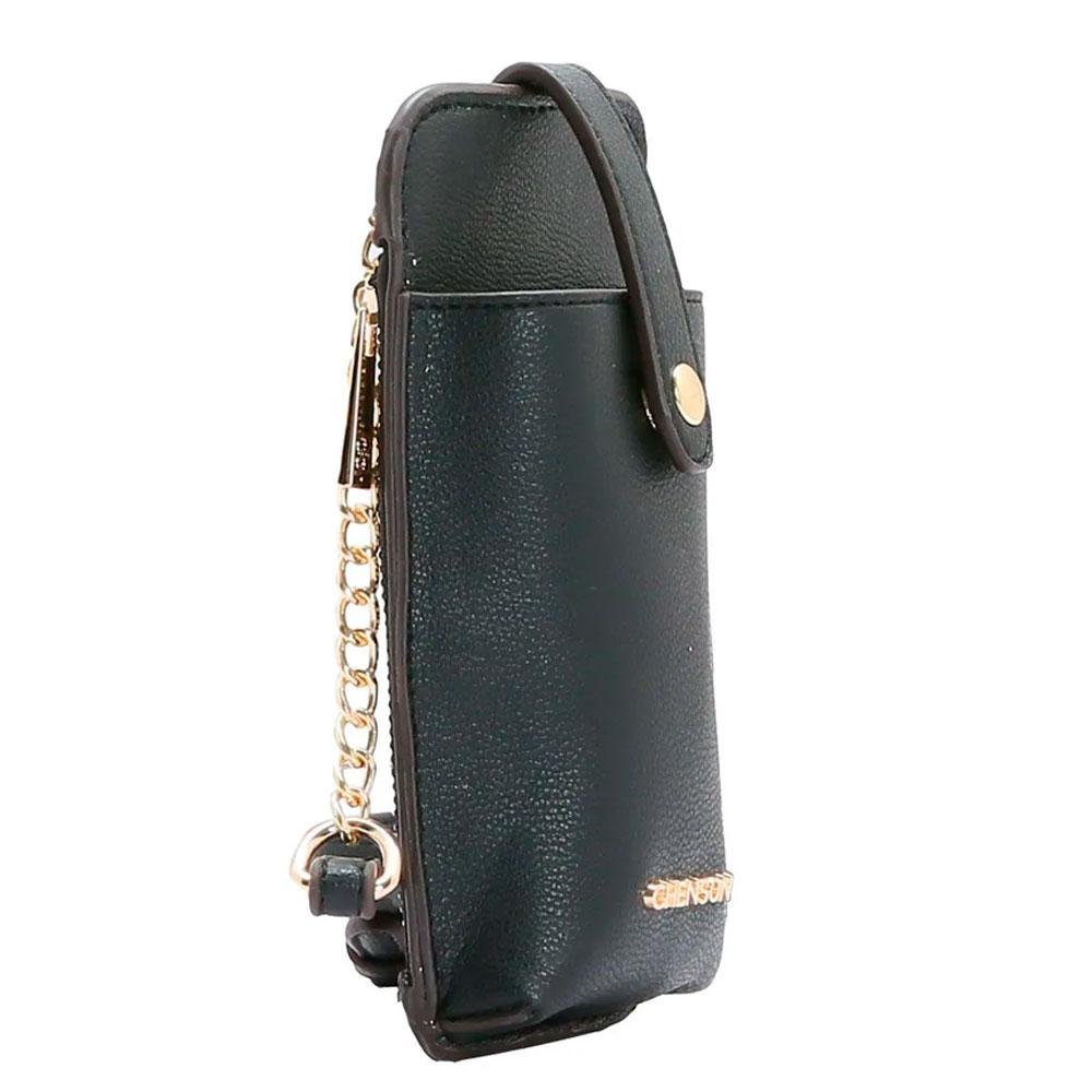 Bolsa Transversal Feminina Chenson 3484305 Preto 2