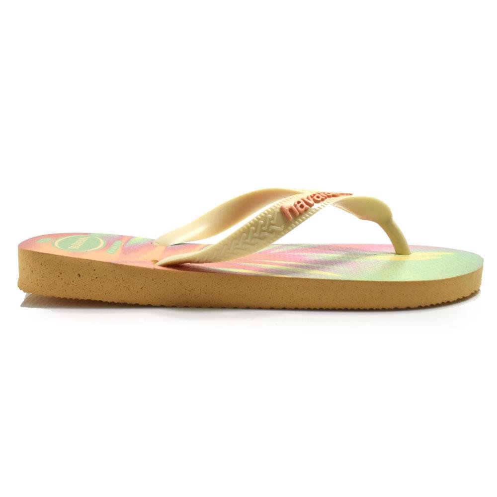 Chinelo Feminino Havaianas Top Fashion 4137258 Amarelo 3