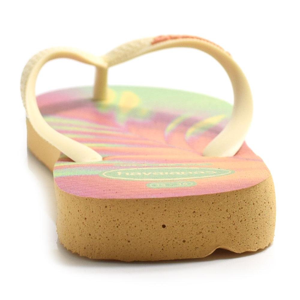Chinelo Feminino Havaianas Top Fashion 4137258 Amarelo 4