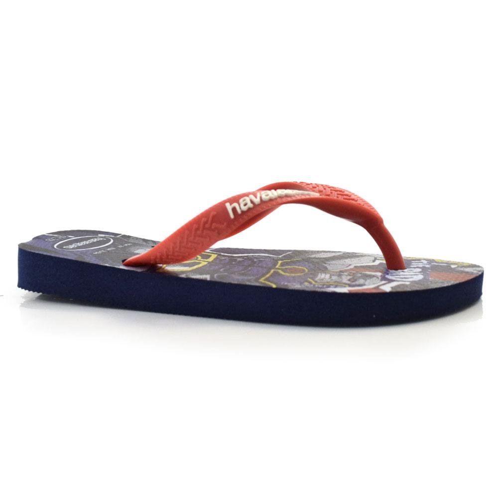 Chinelo Infantil Havaianas Top Herois 4149874 Azul 2