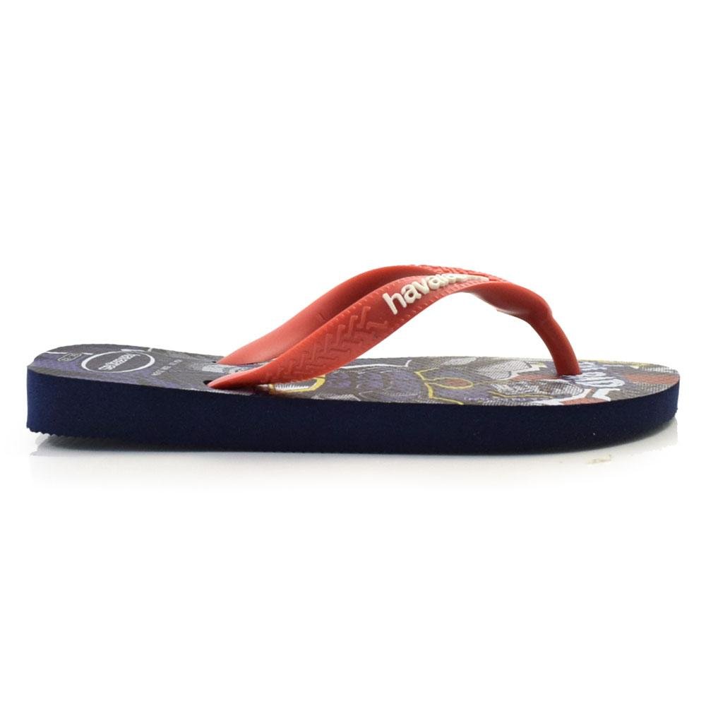 Chinelo Infantil Havaianas Top Herois 4149874 Azul 3