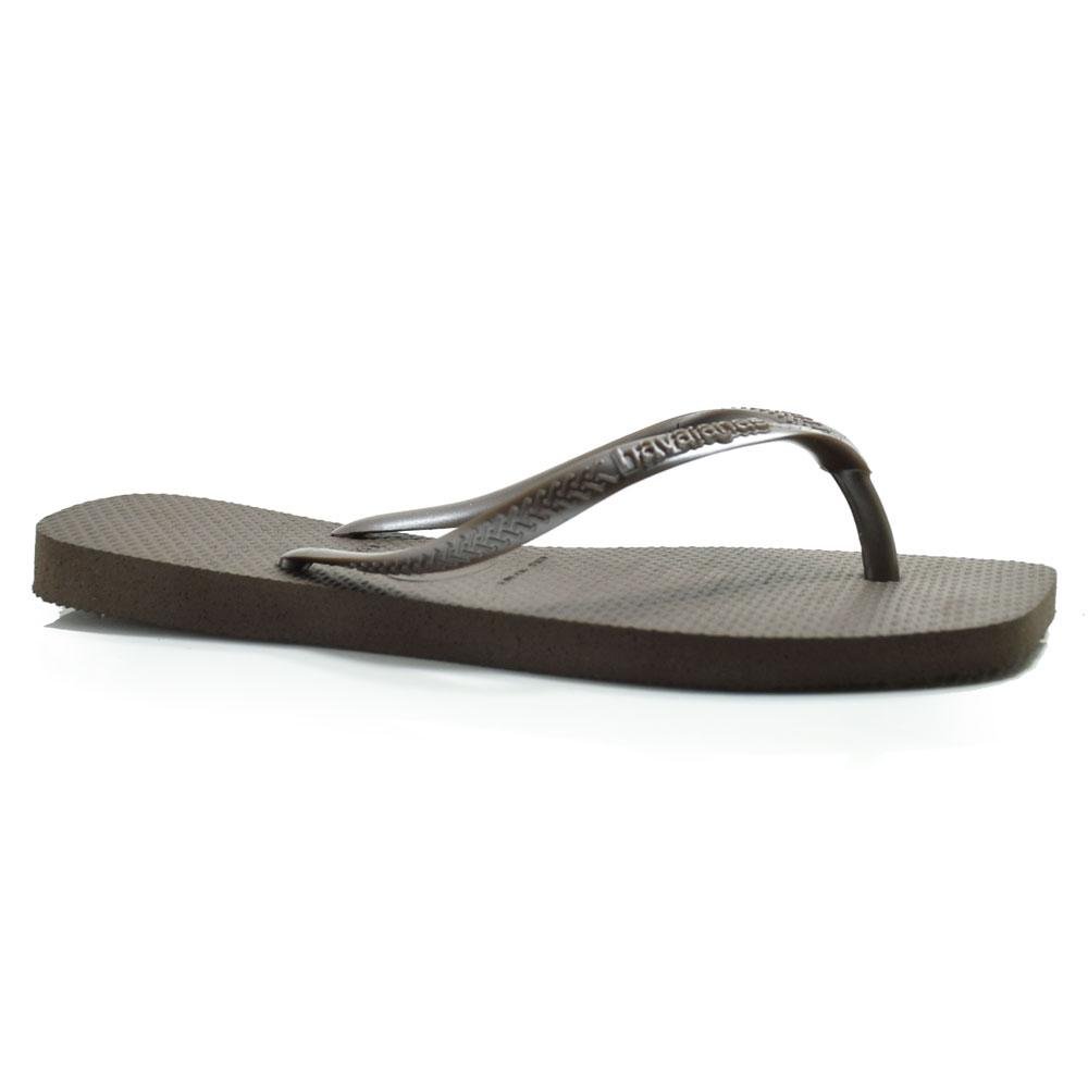 Chinelo Havainas Slim Square 4148301 Marrom 2