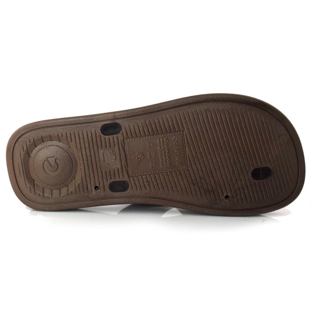 Chinelo Masculino Cartago Alabama 11859 Marrom 5
