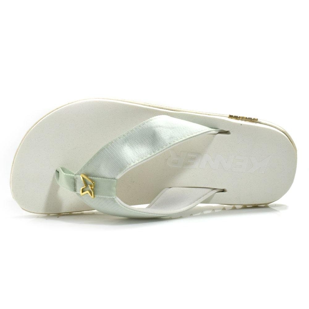 Chinelo Masculino Kenner Kivah DLK06 Branco 6