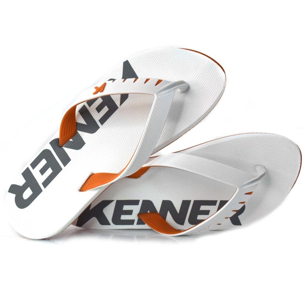 Chinelo Masculino Kenner Red DNN 09 Branco 1