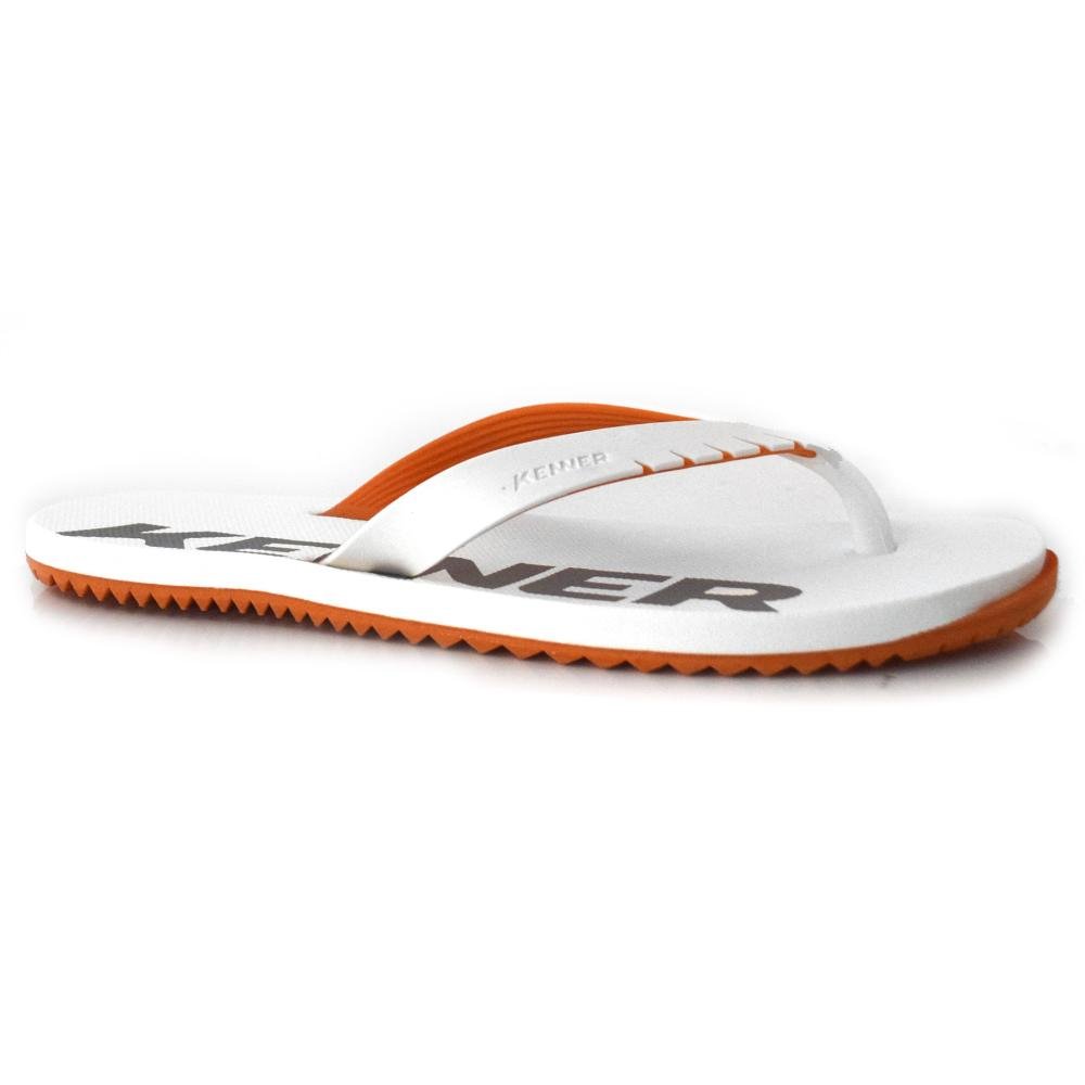 Chinelo Masculino Kenner Red DNN 09 Branco 2