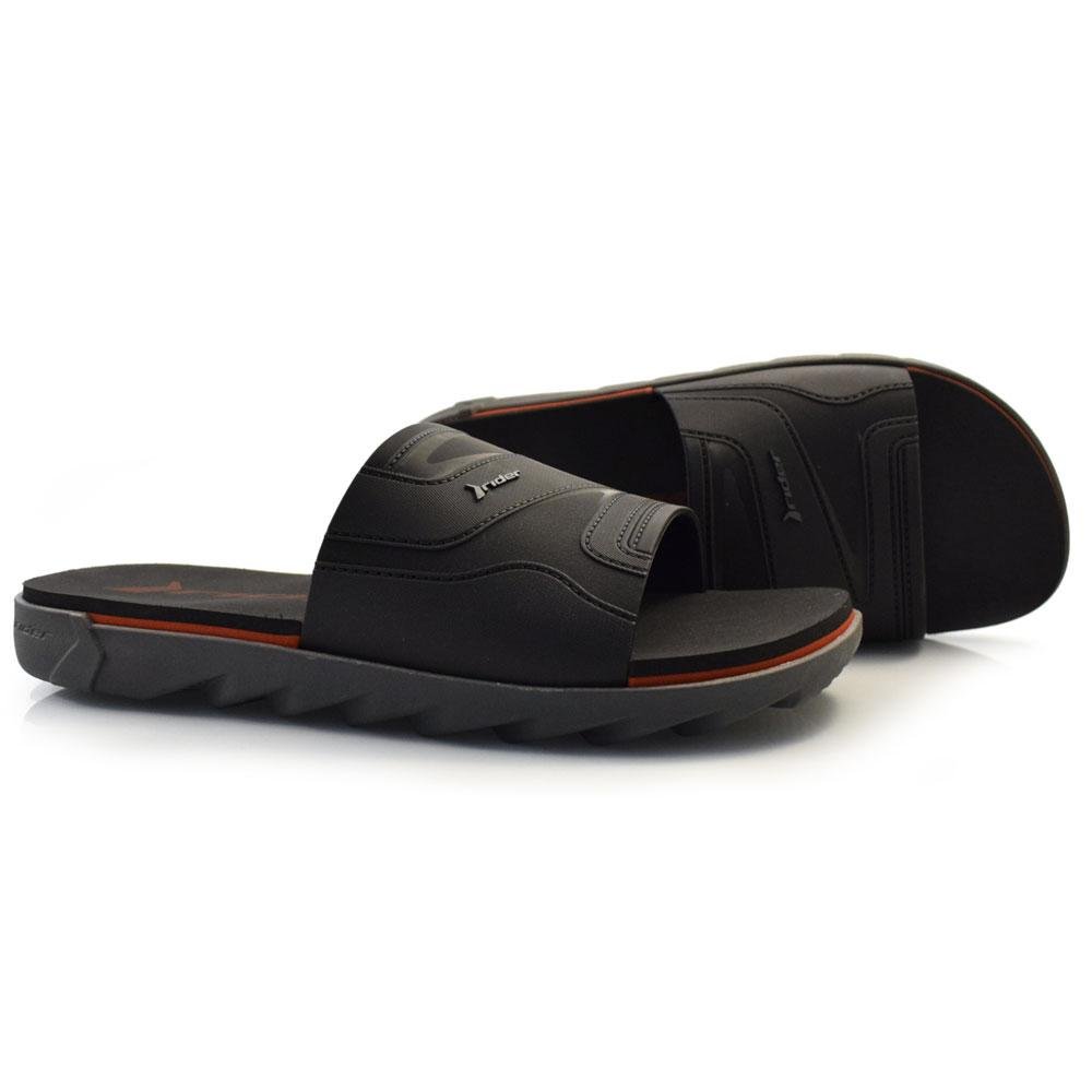 Chinelo Slide Masculino Rider RW 12441 Preto 2