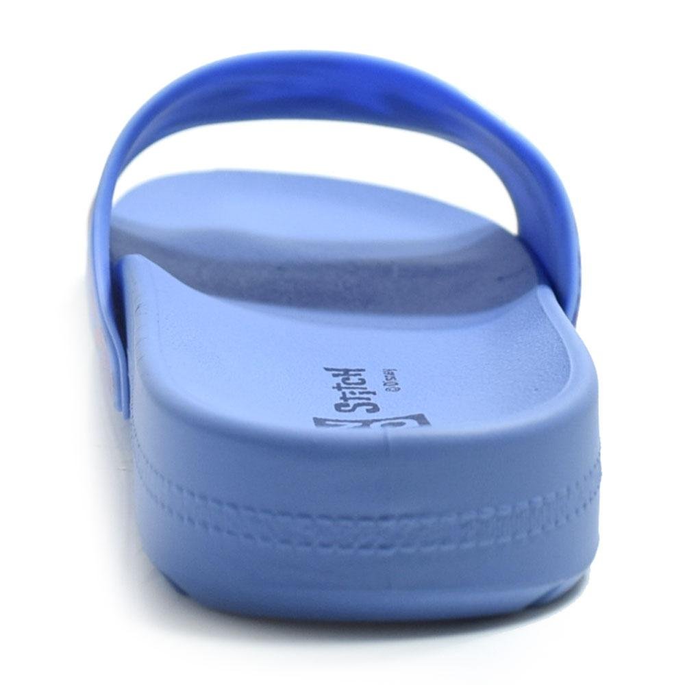 Chinelo Slide Stitch Zaxy 19198 Azul 4