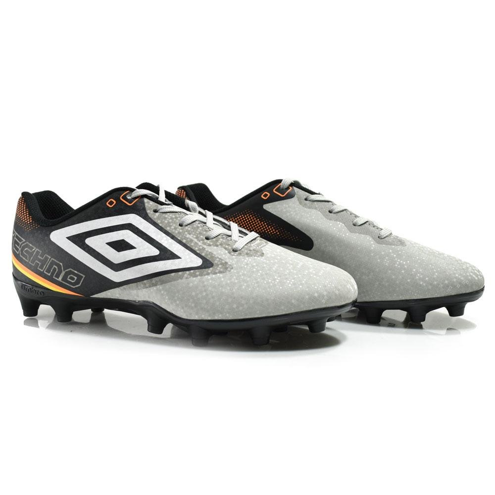 Chuteira de Campo Infantil Umbro Techno II U07FB00343 Cinza 2