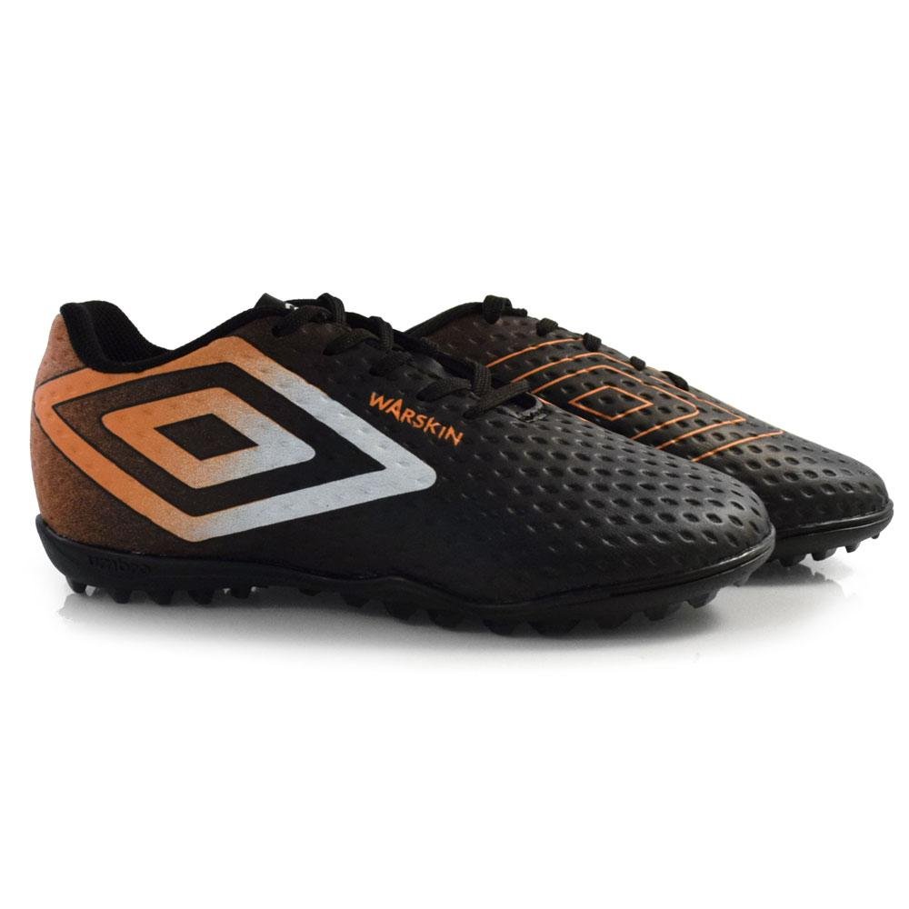 Chuteira Society Umbro Warskin Jr. U01FB00185 Preto 2