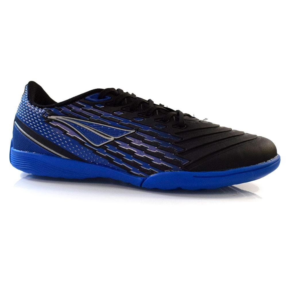 Chuteira de Futsal Penalty Garra 124277 Preto/Azul/Branco