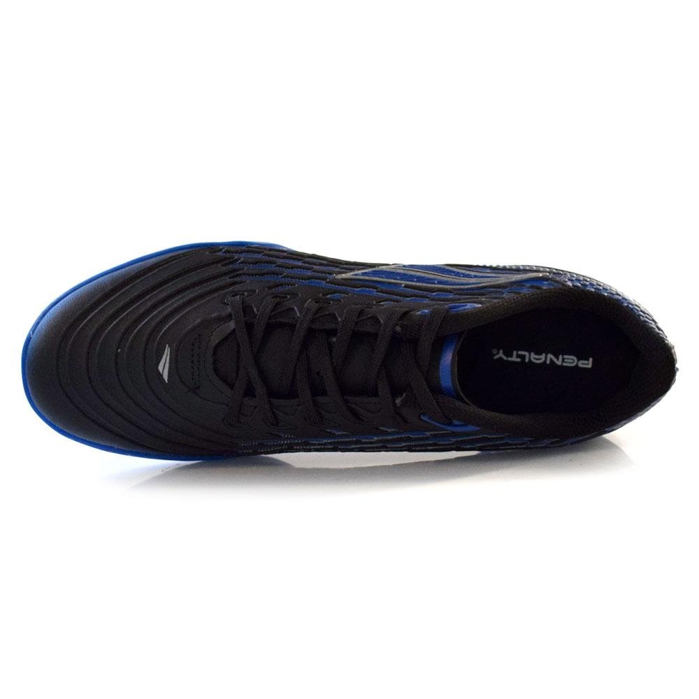 Chuteira de Futsal Penalty Garra 124277 Preto/Azul/Branco