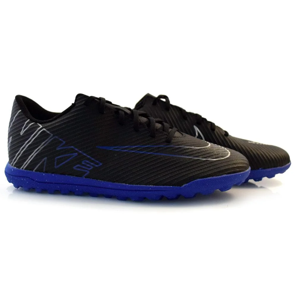 Chuteira Society Nike Vapor 15 DJ5968-040 Preto/Azul/Branco