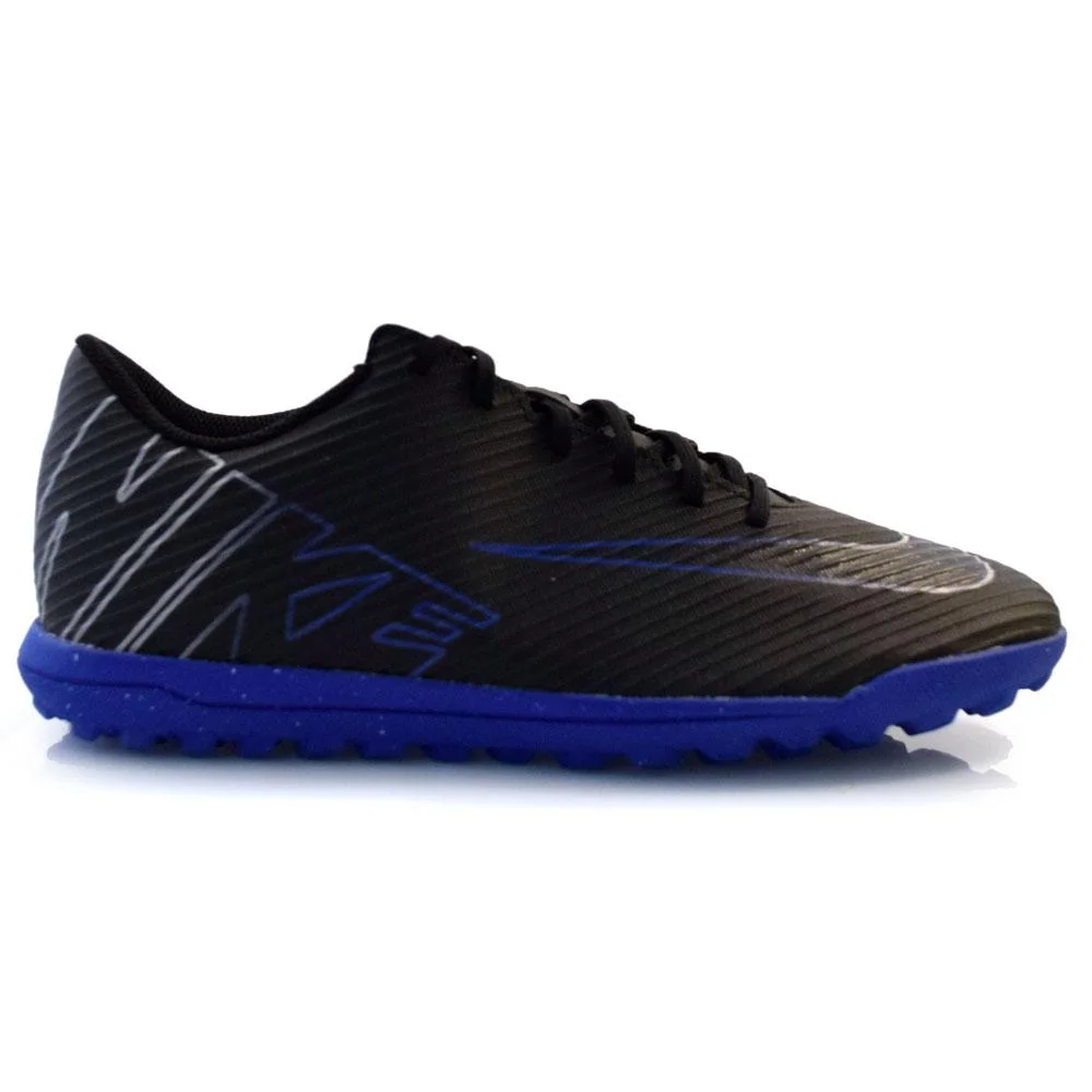 Chuteira Society Nike Vapor 15 DJ5968-040 Preto/Azul/Branco 4