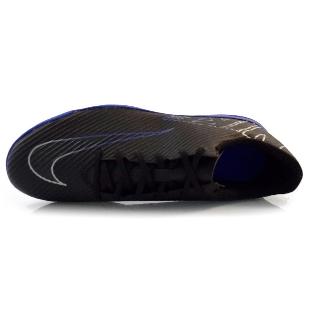 Chuteira Society Nike Vapor 15 DJ5968-040 Preto/Azul/Branco 7