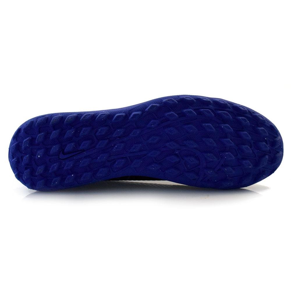 Chuteira Society Nike Vapor 15 DJ5968-040 Preto/Azul/Branco 8